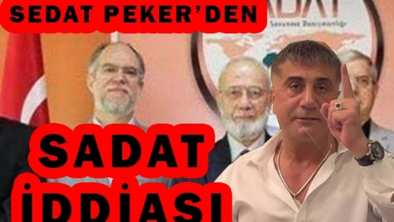 Sedat Peker SADAT iddiası, El Nusra silah yollama iddiaları